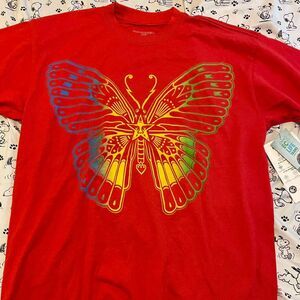 Obey Men's Red T-shirt